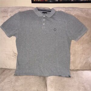 Bolvaint XL Gray Polo Shirt 100% cotton